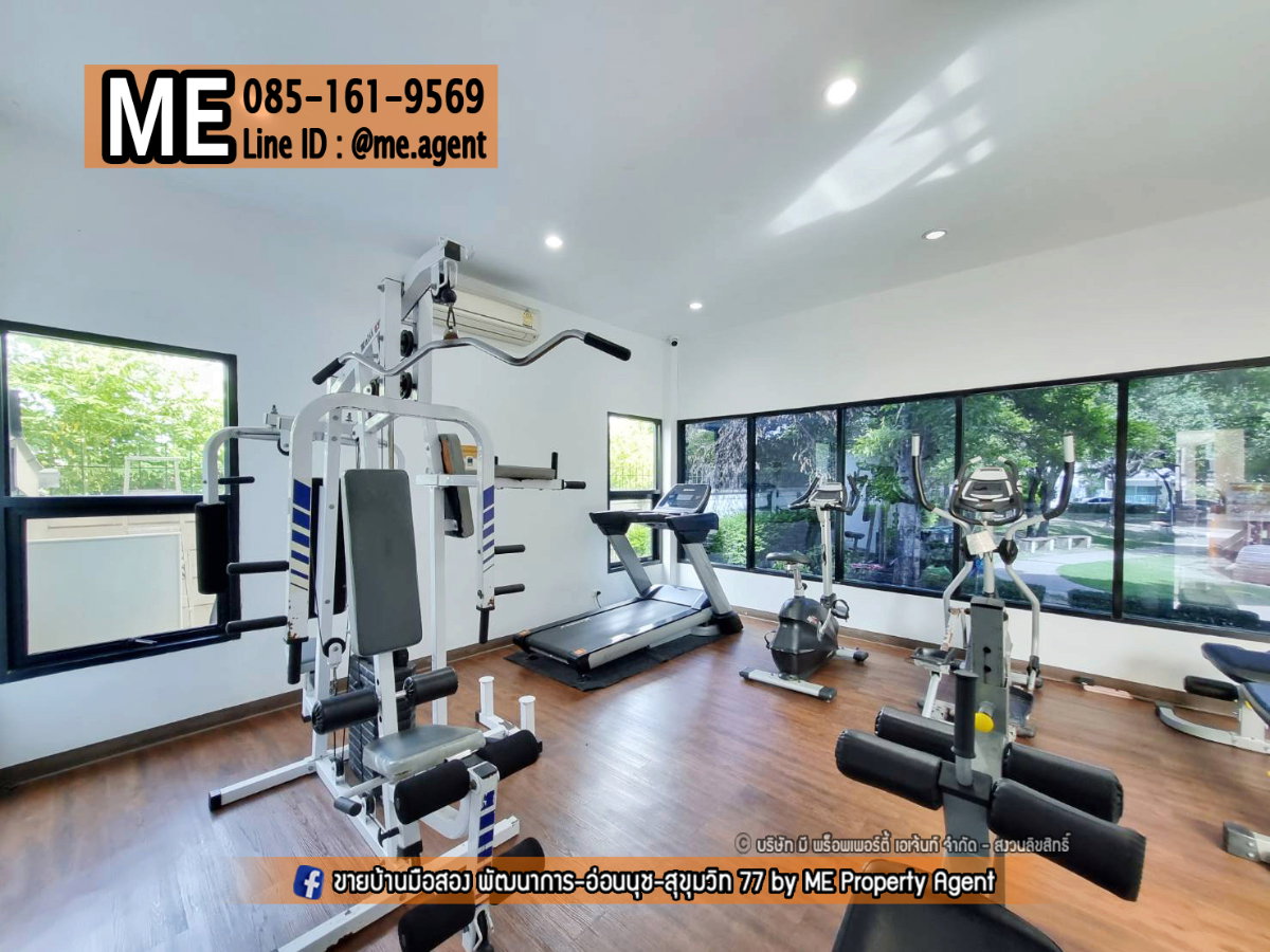 รูป ขายพร้อมคนเช่า ทาวน์เฮ้าส์ 2 ชั้น Villette Lite พัฒนาการ 38  ใกล้สวนและสระว่ายน้ำ พร้อมเข้าอยู่  โทร 064-954-9619 (TF59-19) - รูปที่ 23/23
