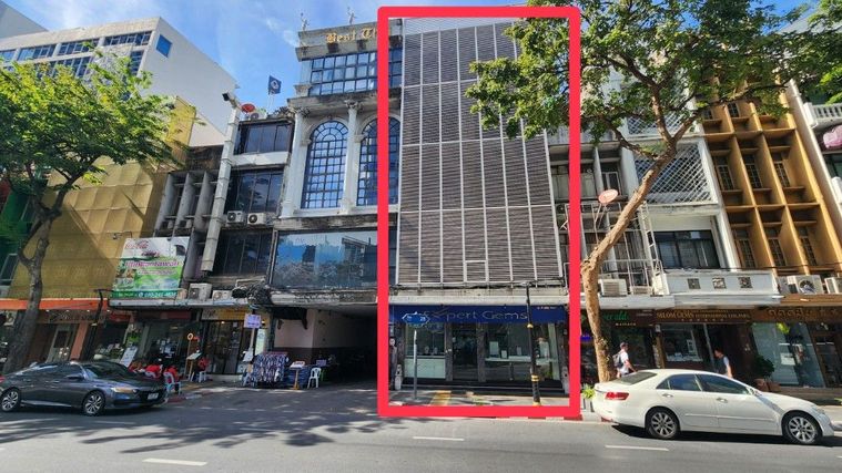  ขายอาคารพาณิชย์ 3 ห้อง 5.5 ชั้น ติดถนนใหญ่ สีลม ทำเลทองใจกลาง CBD กรุงเทพฯ หายากแล้ว