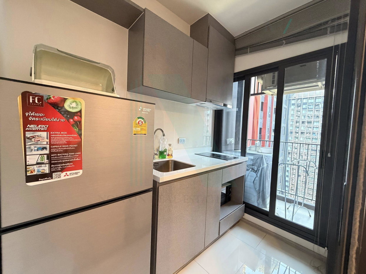 รูป 🔺 ให้เช่าคอนโด ไลฟ์ อโศก ไฮป์ อาคาร 1 ชั้น 37 สตูดิโอ ขนาด 26.00 ตรม ใกล้ Fortune Town - รูปที่ 1/8