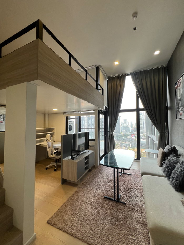รูป ❤️🏙️ คอนโด Duplex 2 ชั้น❤️ 📸Video room🚝 MRT พระราม 9 ห้องสวย 🔰ใกล้ Central พระราม 9 , ฟอร์จูน จ๊อดแฟร์☎️ Tel/line/whatapp : 0917061999 คุณกวา - รูปที่ 15/37