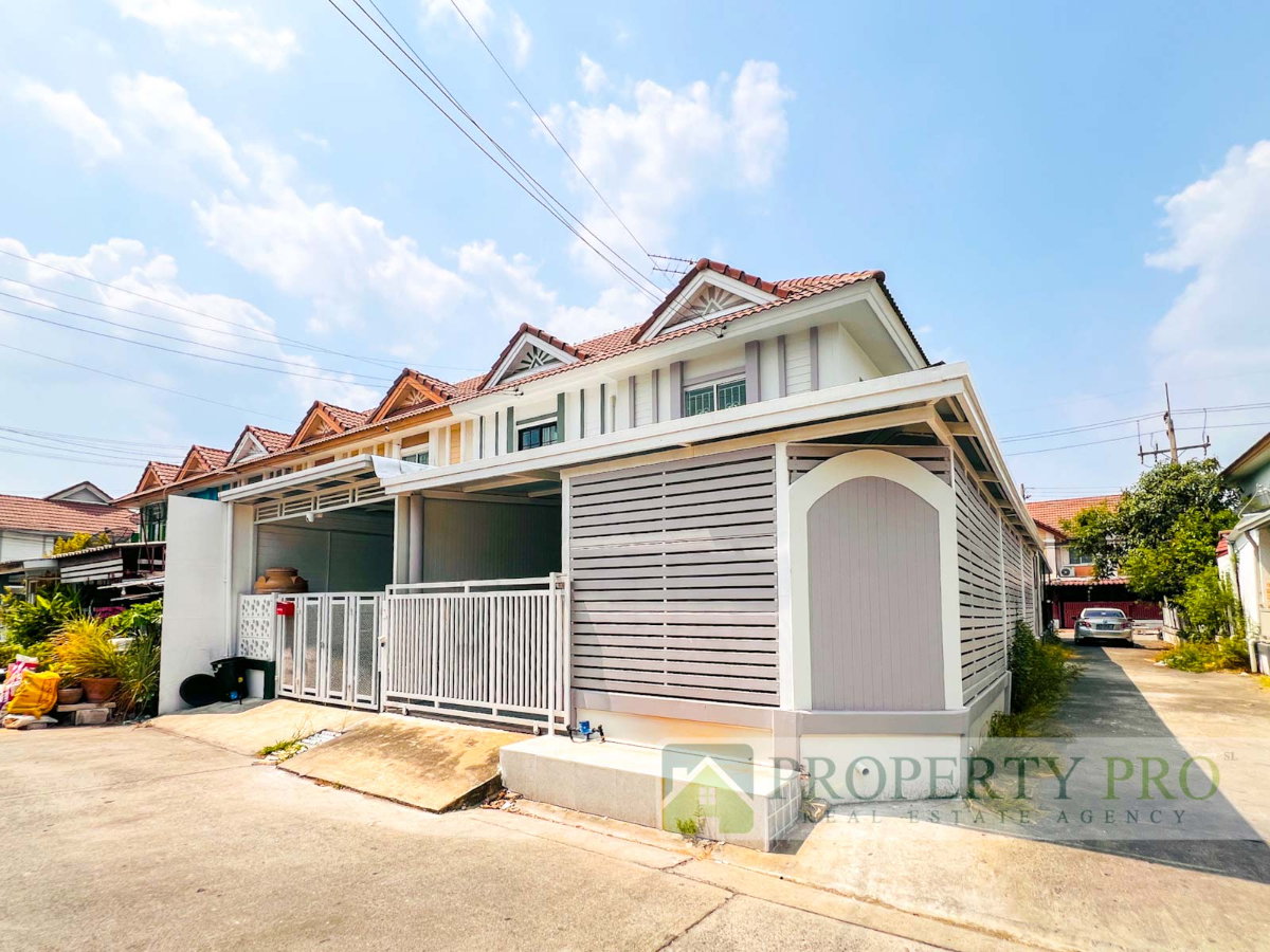 รูป ขาย บ้าน พฤกษา D รังสิต คลอง 3 ทาวน์โฮม 2 ชั้น ขนาด 23 ตรว 120 ตรม 2 นอน 2 น้ำ หลังมุม รีโนเวทใหม่  ใกล้ รังสิต-นครนายก คลองหลวง พหลโยธิน : SL26S-008 - รูปที่ 2/17