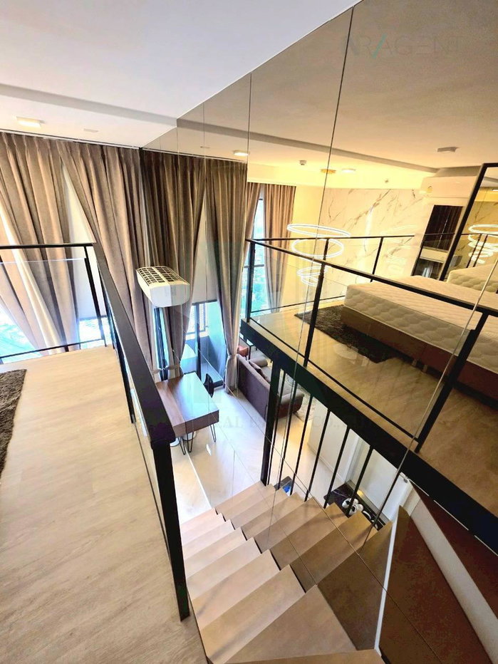 รูป 🔺 ให้เช่าคอนโด ไซมิส สุขุมวิท 48 อาคาร 1 ชั้น 34 Duplex ขนาด 40 ตรม ใกล้ บิ๊กซี เอ็กซ์ตร้า อ่อนนุช - รูปที่ 1/8