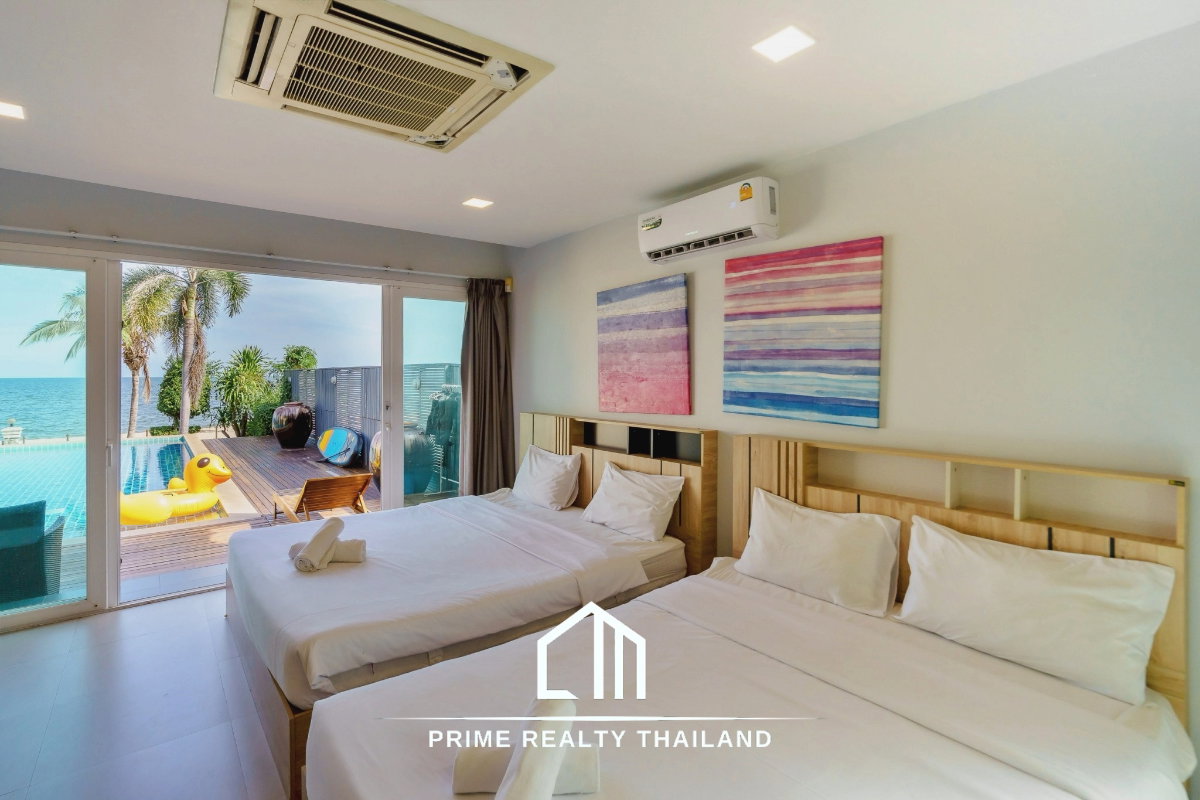 รูป วิลล่าหรูติดทะเลหัวหิน สำหรับขาย – 4 ห้องนอน พร้อมสระว่ายน้ำส่วนตัว - รูปที่ 21/26