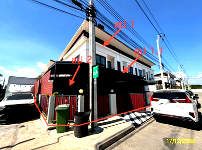 ทาวน์โฮม สมุทรปราการ : ทาวน์เฮ้าส์ 37.1 ตร.วา ธัญดา พลัส วงแหวนฯ-เทพารักษ์ บางพลี สมุทรปราการ 3.9M