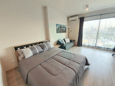 For rent condo IDEO RATCHADA - SUTTHISAN Building 1, Floor 12,Studio, Room size 29.00 sqm