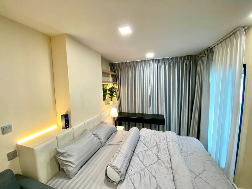 รูป ขายคอนโดแต่งครบพร้อมเข้าอยู่ ราคาถูกที่สุดในโครงการ Kave Town Colony ตึก C ห้องมุมส่วนตัว ทิศดี ใกล้ ม.กรุงเทพ - รูปที่ 3/8