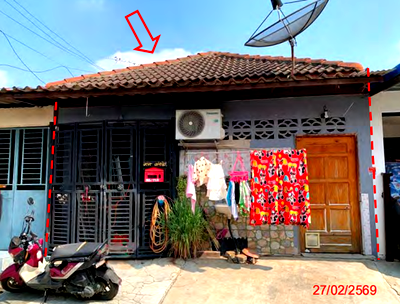 ทาวน์โฮม ปทุมธานี : ทาวน์เฮ้าส์ 18 ตร.วา บ้านพฤกษา 2 ธัญบุรี ปทุมธานี 970,000