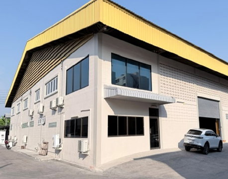 ให้เช่าโกดัง พร้อมสำนักงาน / ขนาดใหญ่ / พื้นที่ใช้สอยรวม 1200 ตารางเมตร / ริมถนนพระราม 2 ซอย ต้น ๆ 