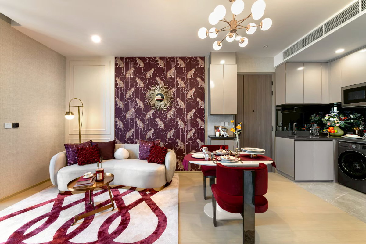 รูป THE EXTRO Phayathai–Rangnam  2 Bedrooms 2 Bathrooms  Special price 14 Mb.**  คอนโดพร้อมอยู่ แต่งครบ** - รูปที่ 1/7