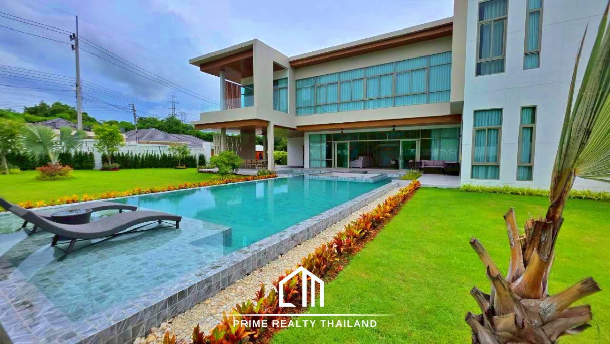 รูป วิลล่าหรู 2 ชั้น พร้อมสระว่ายน้ำ 4 ห้องนอน – โฉนดครุฑแดง ถือกรรมสิทธิ์ฟรีโฮลด์ - รูปที่ 2/20