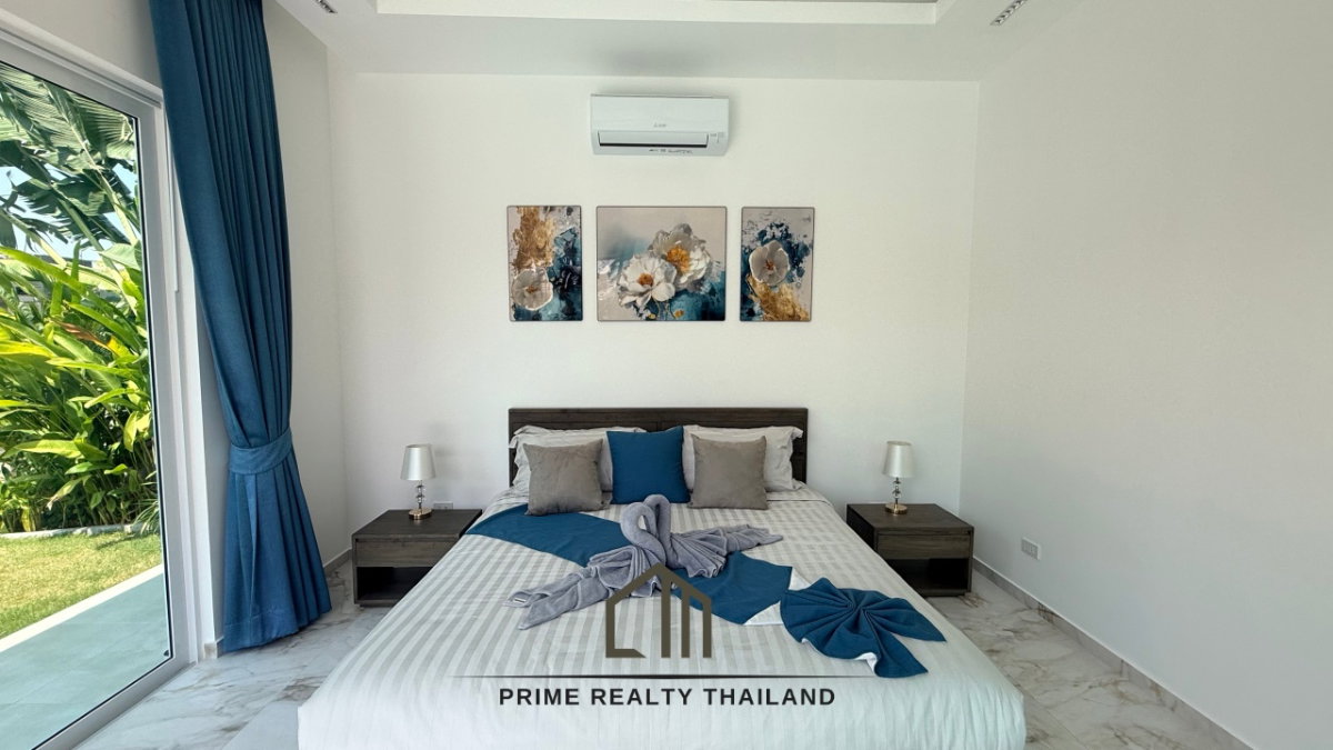 รูป วิลล่าหรูสไตล์โมเดิร์นพร้อมสระว่ายน้ำ - รูปที่ 21/28