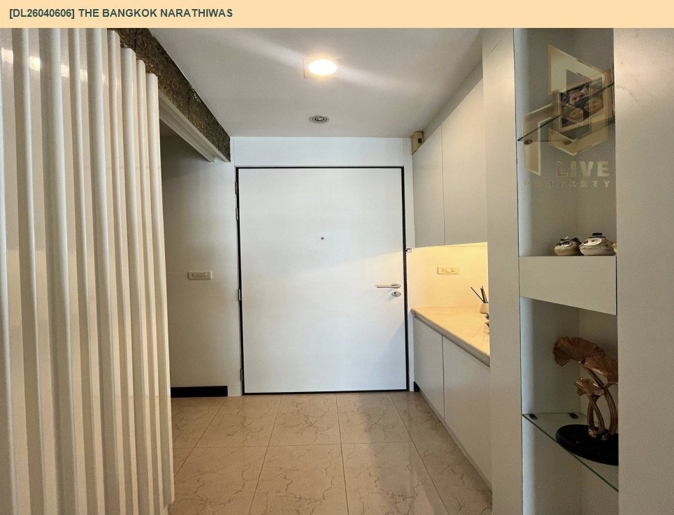 รูป DL26040606 ให้เช่าคอนโด เดอะ แบงค็อก นราธิวาส (The Bangkok Narathiwas) ใกล้ BTS สุรศักดิ์ พร้อมเข้าอยู่ โทรด่วน 0653619502 LineID @897iyzll - รูปที่ 10/14