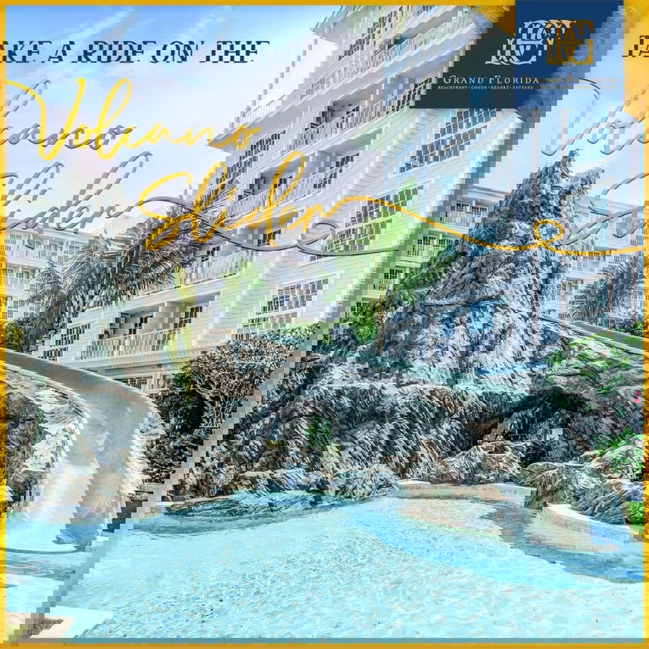 รูป Grand Florida Pattaya คอนโดติดทะเลฟีลรีสอร์ทหรู  ติดหาดนาจอมเทียน สวนน้ำขนาดใหญ่ เหมือนพักรีสอร์ทสุดหรู ส่วนกลางครบ  - รูปที่ 46/63
