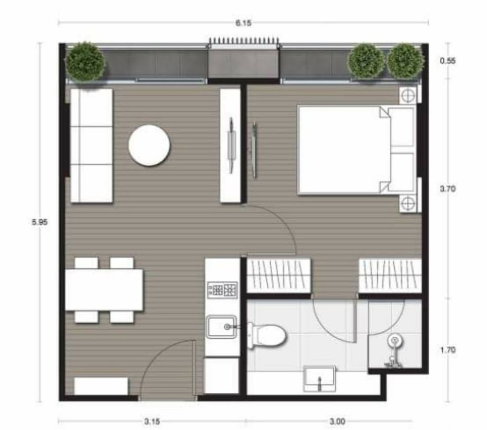 รูป ห้องว่าง🙋🏼💎🙋🏼💥แอดไลน์นัดดูห้องได้เลย📲Noble Ambience Sukhumvit 42 - รูปที่ 16/16
