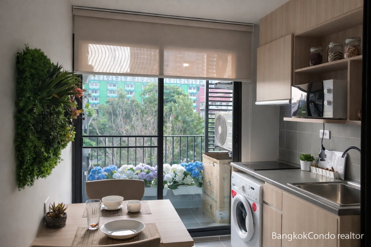 รูป 🍀🍀🍀  Prime Condo Location 🚆 For Rent 📌 ไอดีโอ โอทู(Line:@rent2022) ทำเลดีพร้อมเข้าอยู่✨A11168 - รูปที่ 9/12