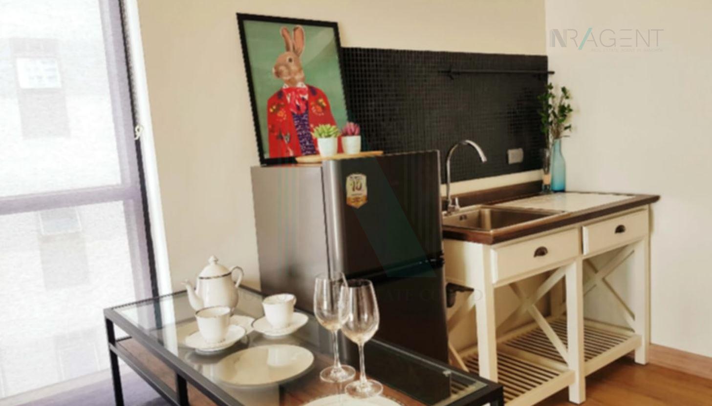 รูป 🚩 ให้เช่าคอนโด ฟิวส์ สาทร-ตากสิน อาคาร 1 ชั้น 7 1 ห้องนอน ขนาด 47 ตรม ใกล้ Platfrom วงเวียนใหญ่ - รูปที่ 5/8