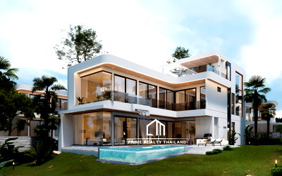 บ้านเดี่ยว ประจวบคีรีขันธ์ : พูลวิลล่า 2 ชั้น สไตล์โมเดิร์น ในหัวหิน – ใกล้เมืองเพียงไม่กี่นาที