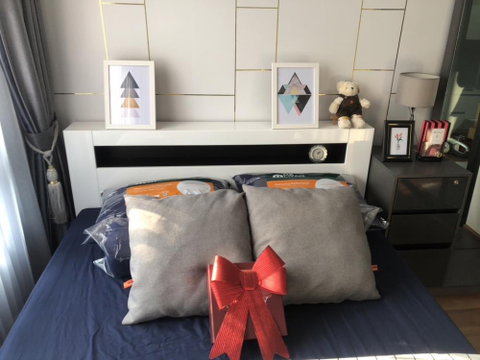 P0675/[Rent] Regent Home Sukhumvit 81, fully furnished condo, large room, separated, near BTS On Nut.