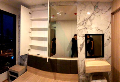 คอนโดให้เช่า : ให้เช่าคอนโด ไอดีโอ โอทู อาคาร A ชั้น 17 1 ห้องนอน ขนาด 34.00 ตรม ใกล้ BITEC Bangna