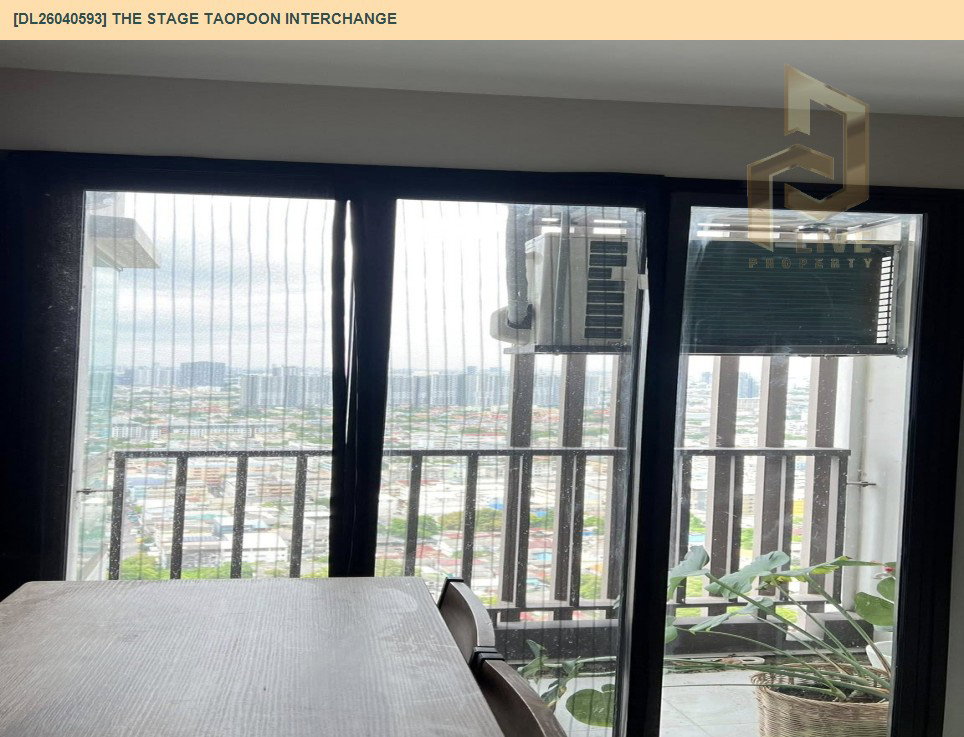 รูป DL26040593 ให้เช่าคอนโด เดอะ สเตจ เตาปูน - อินเตอร์เชนจ์ (The Stage Taopoon Interchange) ใกล้ MRT เตาปูน พร้อมเข้าอยู่ โทรด่วน 0800343450 LineID @655ebbvc - รูปที่ 10/10