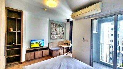 Condos for rent SCB Park : For Rent Condo CHAPTER ONE THE CAMPUS Building E, Floor 6,Studio, Room size 23 sqm