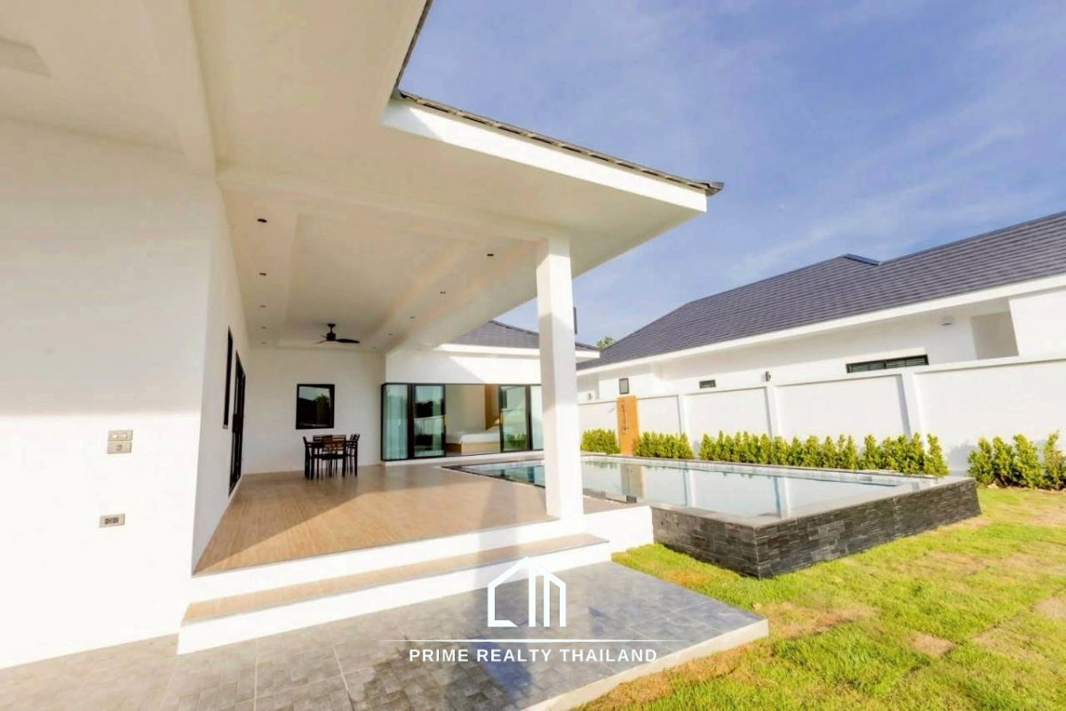 รูป พูลวิลล่าหรูสร้างใหม่ – ดีไซน์ทันสมัย พร้อมความเป็นส่วนตัว - รูปที่ 4/21