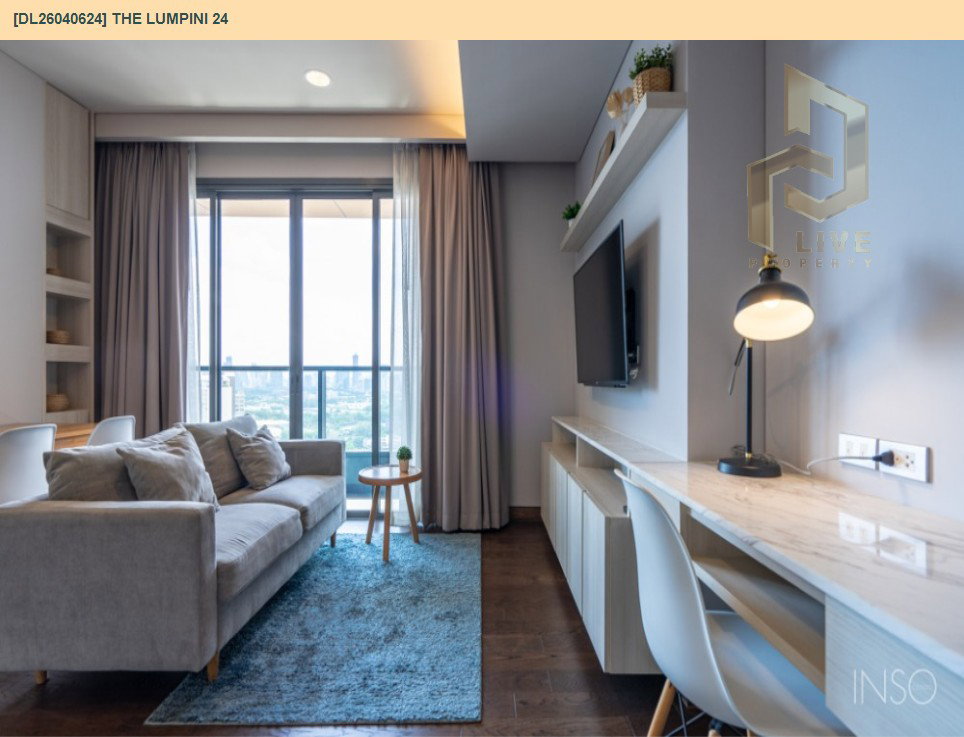 รูป DL26040624 ให้เช่าคอนโด เดอะ ลุมพินี 24 (The Lumpini 24) ใกล้ BTS พร้อมพงษ์ พร้อมเข้าอยู่ โทรด่วน 0653619502 LineID @897iyzll - รูปที่ 3/8