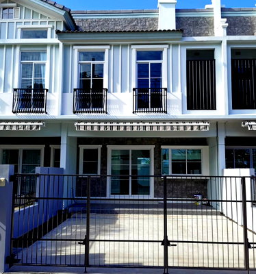 เช่าบ้านเดี่ยว ถนนแพรกษา  : 🚩Indy Srinakarin Praksa next to clubhouse,pool,gym  ✨Fully furnished, ready to move in 