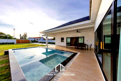 บ้านเดี่ยว ประจวบคีรีขันธ์ : พูลวิลล่าหรูสร้างใหม่ – ดีไซน์ทันสมัย พร้อมความเป็นส่วนตัว