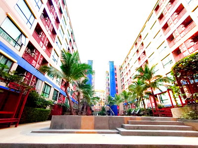 Condos for rent : Condo for rent, Me Style Condo @ Sukhumvit-Bangna-Trat 23, fully furnished, 26 sq.m, 7,000 baht/month.