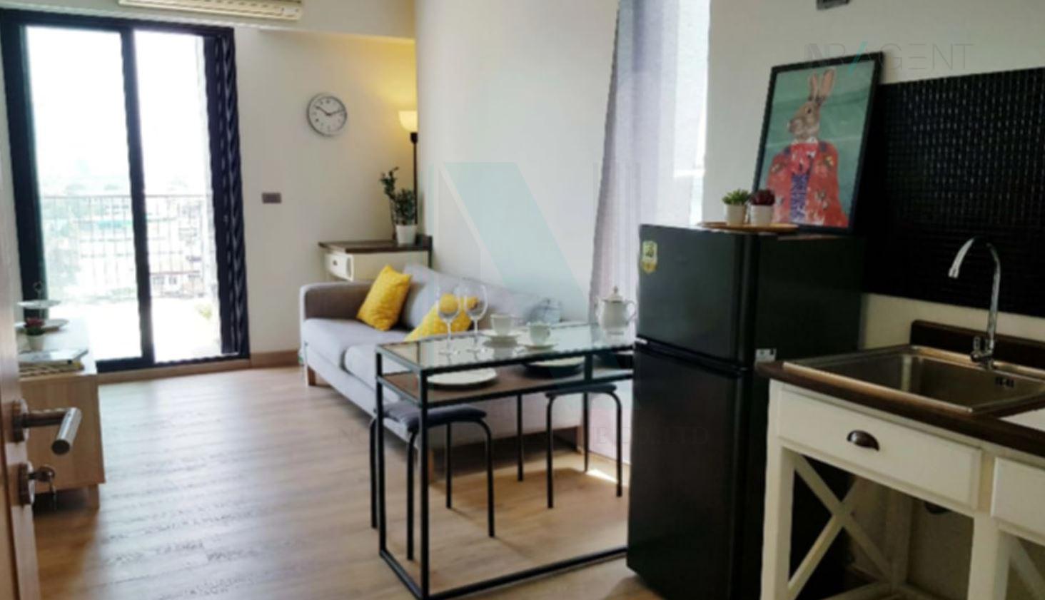 รูป ให้เช่าคอนโด ฟิวส์ สาทร-ตากสิน อาคาร 1 ชั้น 7 1 ห้องนอน ขนาด 47 ตรม ใกล้ Platfrom วงเวียนใหญ่ - รูปที่ 4/8