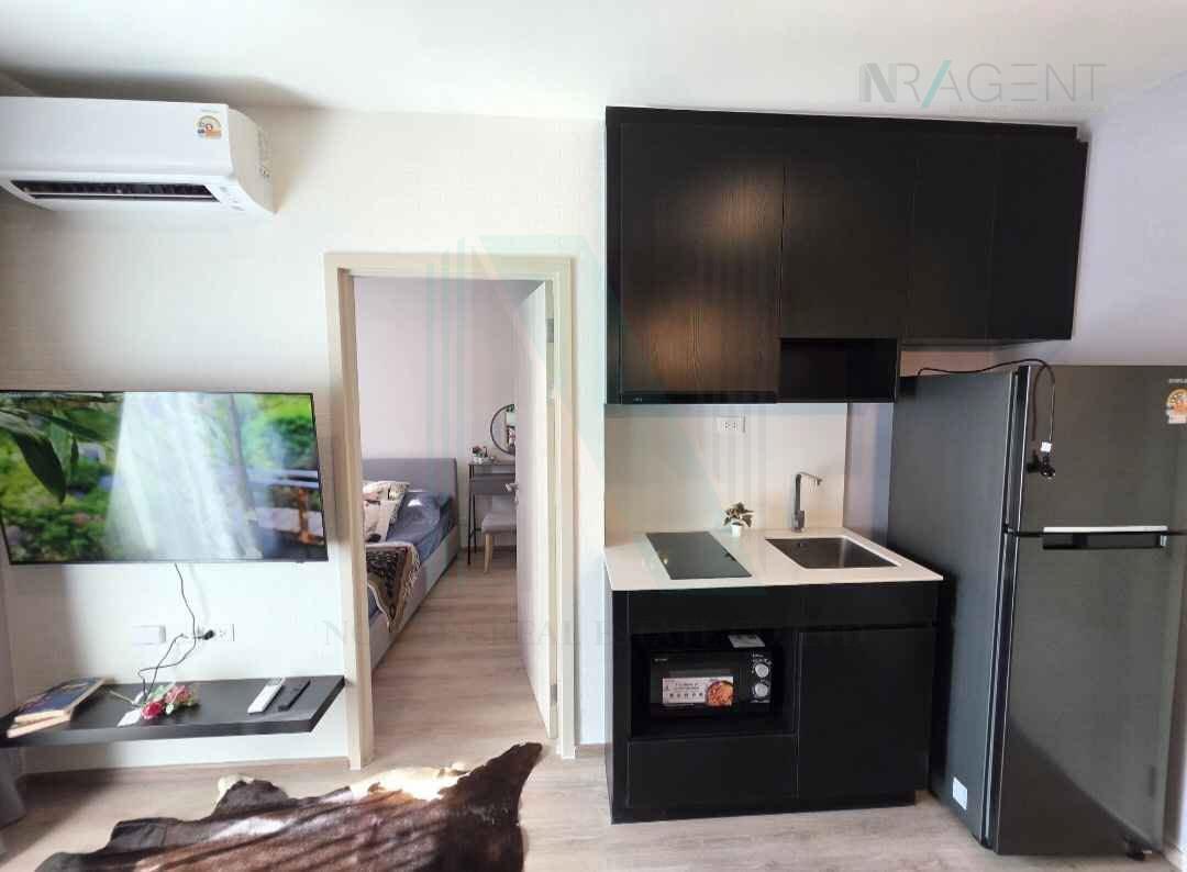 รูป 🚩 ให้เช่าคอนโด นิว ดิสทริค อาร์ 9 อาคาร N ชั้น 26 1 ห้องนอน ขนาด 26 ตรม ใกล้ MRT พระราม 9 - รูปที่ 8/8