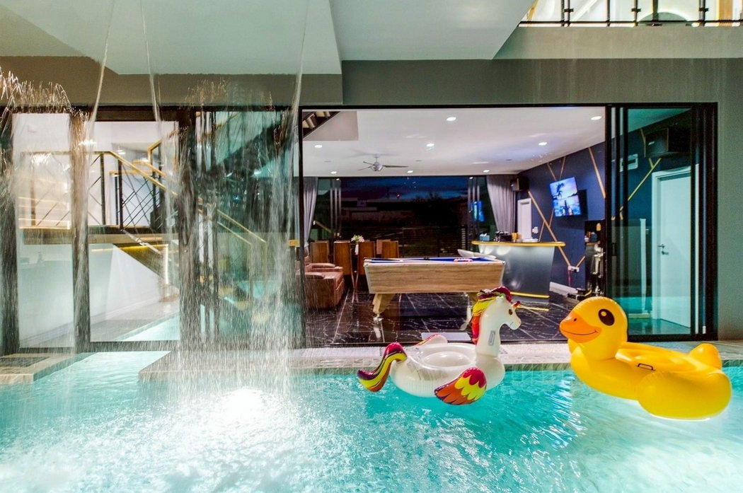 รูป Call : 089-926-7665 La Mer Pool Villa Hua Hin พูลวิลล่าหัวหินสุดหรู 100 ตารางวา 4 ห้องนอน 4 ห้องน้ำ ตกแต่งพร้อมเข้าอยู่ - รูปที่ 3/13