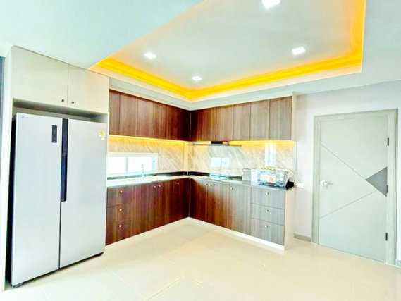 รูป ใกล้ถนนชัยพฤกษ์ ให้เช่าบ้าน Pool Villa 5 นอน 102 ตร.ว. 300 ตร.ม. ถ.จอมเทียน AIRBNB น้ำ สระว่ายน้ำส่วนตัว เฟอร์ฯครบ ตลาดชุมชน 800ม - รูปที่ 8/8