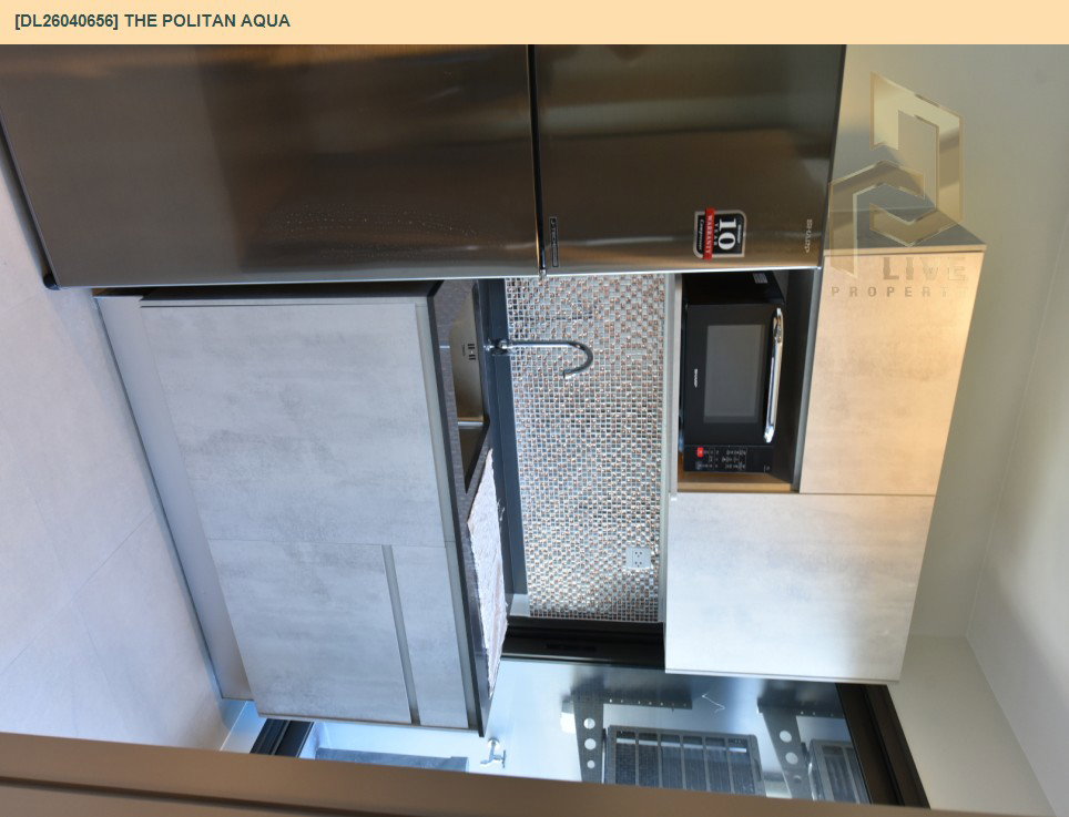 รูป DL26040656 ให้เช่าคอนโด เดอะ โพลิแทน อควา (The Politan Aqua) ใกล้ MRT สะพานพระนั่งเกล้า พร้อมเข้าอยู่ โทรด่วน 0653619502 LineID @897iyzll - รูปที่ 6/14