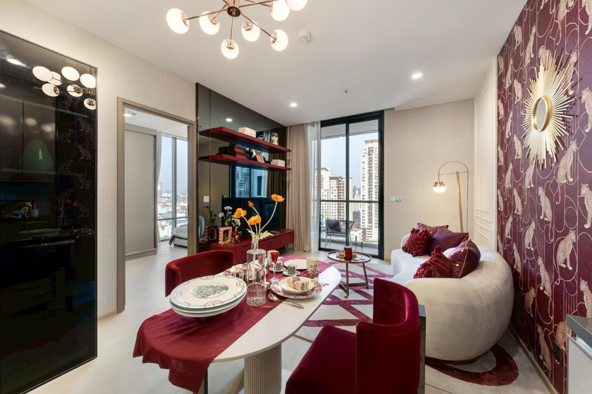 รูป THE EXTRO Phayathai–Rangnam  2 Bedrooms 2 Bathrooms  Special price 14 Mb.**  คอนโดพร้อมอยู่ แต่งครบ** - รูปที่ 6/7