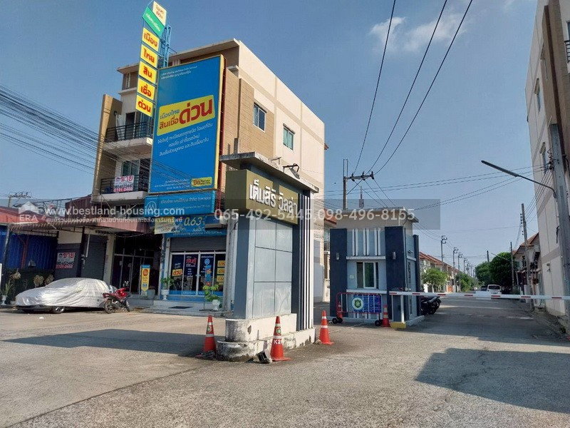 รูป ขาย อาคารพาณิชย์ 3.5 ชั้น 25.7 ตร.วา ติดถนนเลียบวารี หน้าหมู่บ้านเต็มสิริ วิลล่า หนองจอก - รูปที่ 26/29