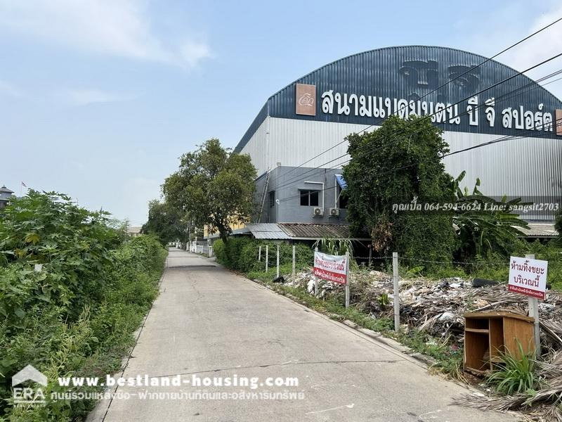 รูป ขายที่ดินซอยรามอินทรา 5 แยก 9 ราคา 58,000 บาทต่อตารางวา แปลงสวยทำเลดี เนื้อที่ 394 ตารางวา ใกล้รถไฟฟ้าสายสีชมพูและรถไฟฟ้าสายสีเขียว - รูปที่ 2/7