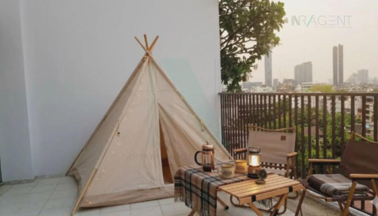 รูป 🔺 ให้เช่าคอนโด ฟิวส์ สาทร-ตากสิน อาคาร 1 ชั้น 7 1 ห้องนอน ขนาด 47 ตรม ใกล้ Platfrom วงเวียนใหญ่ - รูปที่ 8/8