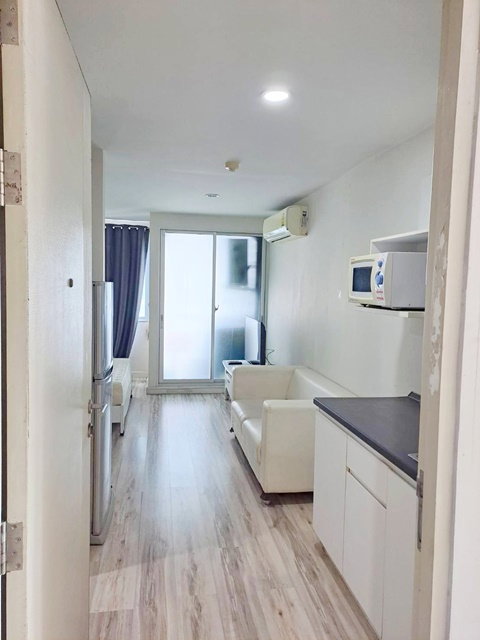รูป MRTบางรักใหญ่ รัตนาธิเบศ 1น้ำ S9 Condo ถ.ราชพฤกษ์ เครื่องใช้ไฟฟ้าครบ ค.ซักผ้า ตึกA ชั้น4 25ตร.ม. ห้อง Studio - รูปที่ 3/8