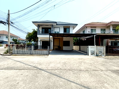 บ้านเดี่ยว ม.เทคโนโลยีมหานคร : หนองจอก มีนบุรี  มิตรไมตรี หมู่บ้านนนทวีวิลล์ 5 นัดชมบ้าน 085-318-6868 คุณวา
