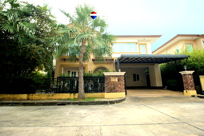 บ้านเดี่ยว กรุงเทพมหานคร : บ้านเดี่ยว ลัดดารมย์ อิลิแกนซ์ วงแหวน สาทร มีห้องนอนชั้น1 ใหม่ Fully furnished ตกแต่งสวย บ้านตัวอย่าง 80 ตร.ว  