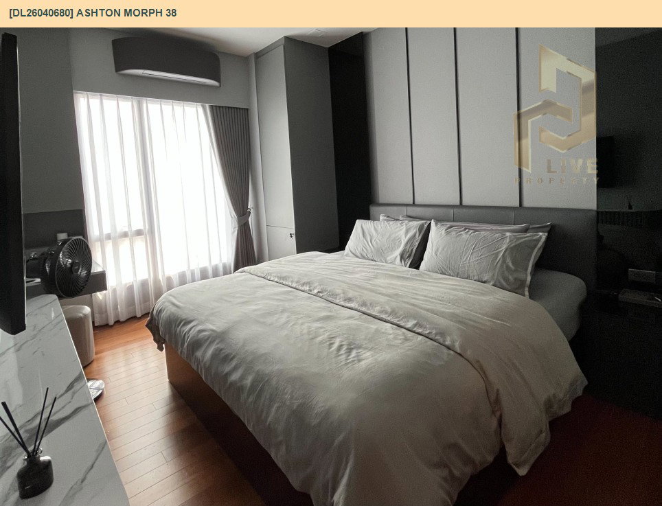 รูป DL26040680 ให้เช่าคอนโด แอชตัน มอร์ฟ 38 (Ashton Morph 38) ใกล้ BTS ทองหล่อ พร้อมเข้าอยู่ โทรด่วน 0842740999 LineID @523dslwi - รูปที่ 3/7