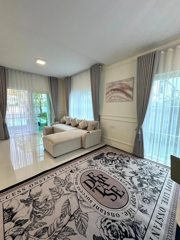 รูป ✨ให้เช่า บ้านเดี่ยว Villaggio3 srinakarin bangna  บางนา กม5 ✨LineID: @Propvel (มี@ ข้างหน้า)✨ - รูปที่ 3/7