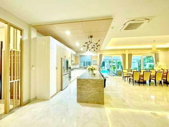 รูป ใกล้ตลาดห้วยใหญ่ 900ม. 6นอน 215 ตร.ว. 600 ตร.ม. พรีเมียม เช่า Pool Villa บ้านเดี่ยวหรู สไตล์โมเดิร์น 7 น้ำ - รูปที่ 5/8