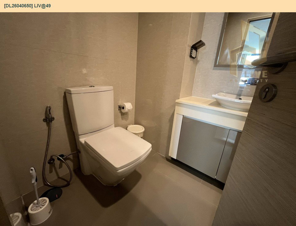 รูป DL26040650 ให้เช่าคอนโด ลิฟ แอท 49 (Liv@49) ใกล้ BTS ทองหล่อ พร้อมเข้าอยู่ โทรด่วน 0656259498 LineID @257sxzzu - รูปที่ 8/13