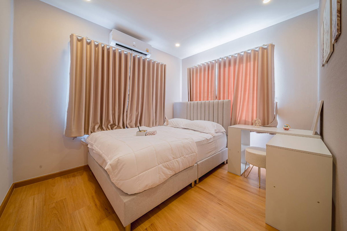 รูป บ้าน 2 ชั้น Minimal cozy style 3 ห้องนอน 2 ห้องน้ำ ที่ดิน 58 ตรว. (แปลงหัวมุม) พร้อมสระว่ายน้ำ ขนาดกําลังพอดี 40 ตรม. พร้อมอยู่ - รูปที่ 16/35