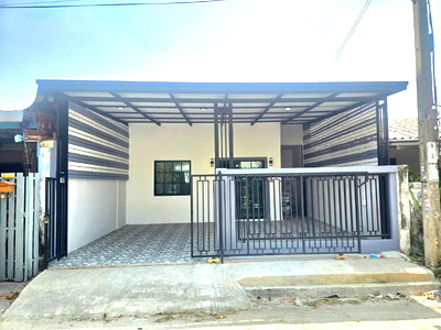 บ้านเดี่ยว กรุงเทพมหานคร : บ้านเดี่ยวชั้นเดียว รีโนเวทใหม่ ม.เคหะธานี4 ซอย35 ถนนราษฎร์พัฒนา ซอยมิสทีน ใกล้รถไฟฟ้า เฟอร์ฯพร้อม