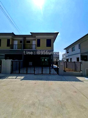 เช่าบ้านแฝด สมุทรปราการ : Svs335 ให้เช่าบ้านแฝด บ้านเปล่าไม่มีเฟอร์  เดอะ แพลนท์ ศรีนครินทร์-เทพารักษ์