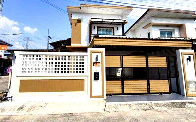 เช่าบ้านเดี่ยว ชลบุรี : ให้เช่าบ้านเดี่ยว ม.เมโทรปาร์ค เขาน้ำซับ อ่าวอุดม ศรีราชา